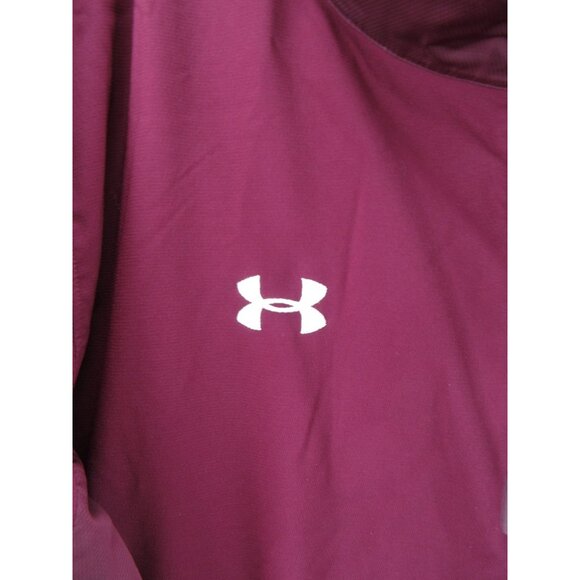 Fordham Rams Football Jacket XXL Under Armour Cold Gear Loose 1/4 Zip - Picture 4 of 15